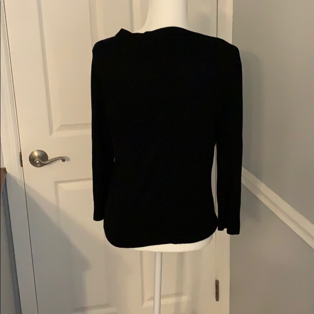 Black Express Button Down Sweater - image 4